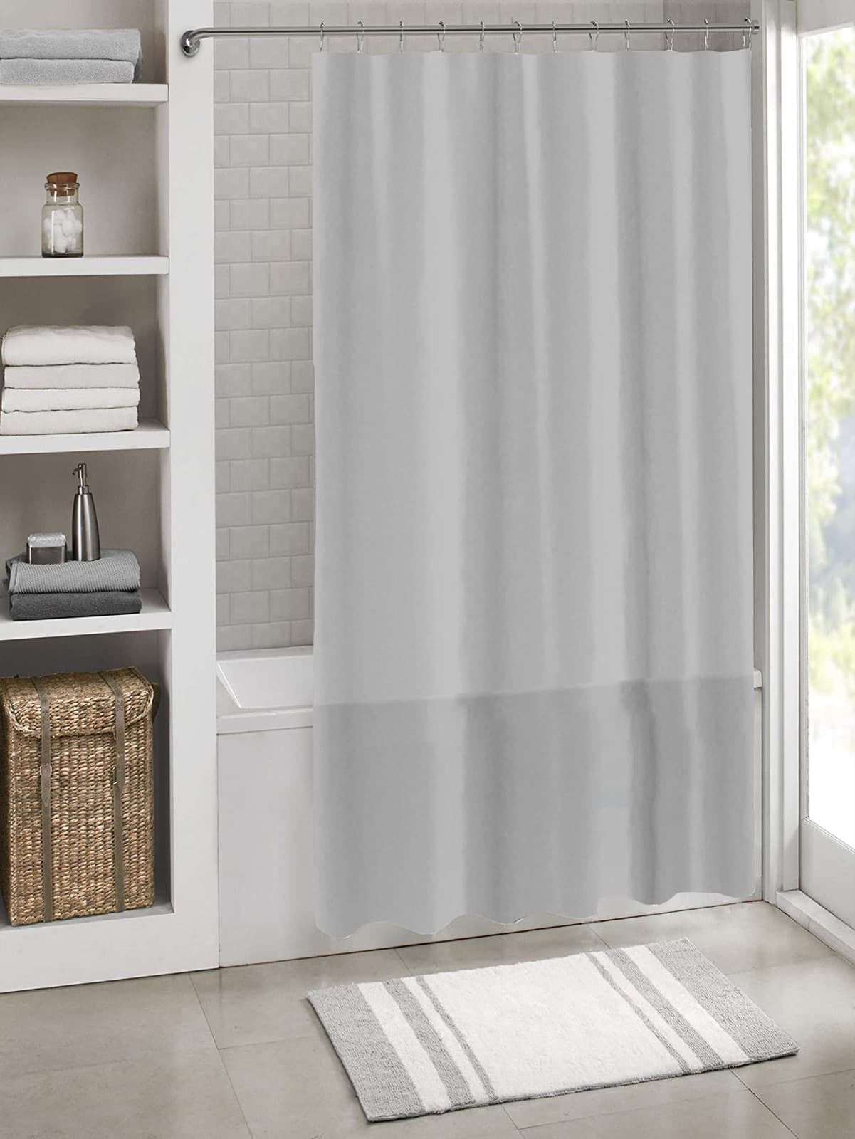 Solid Shower Curtains