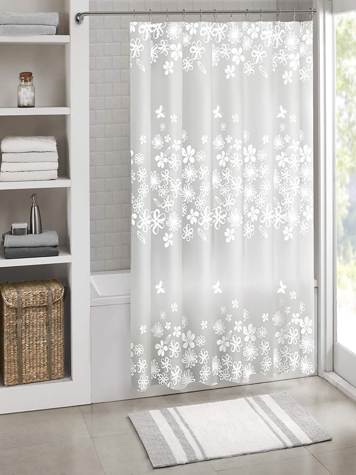 Striped Shower Curtains
