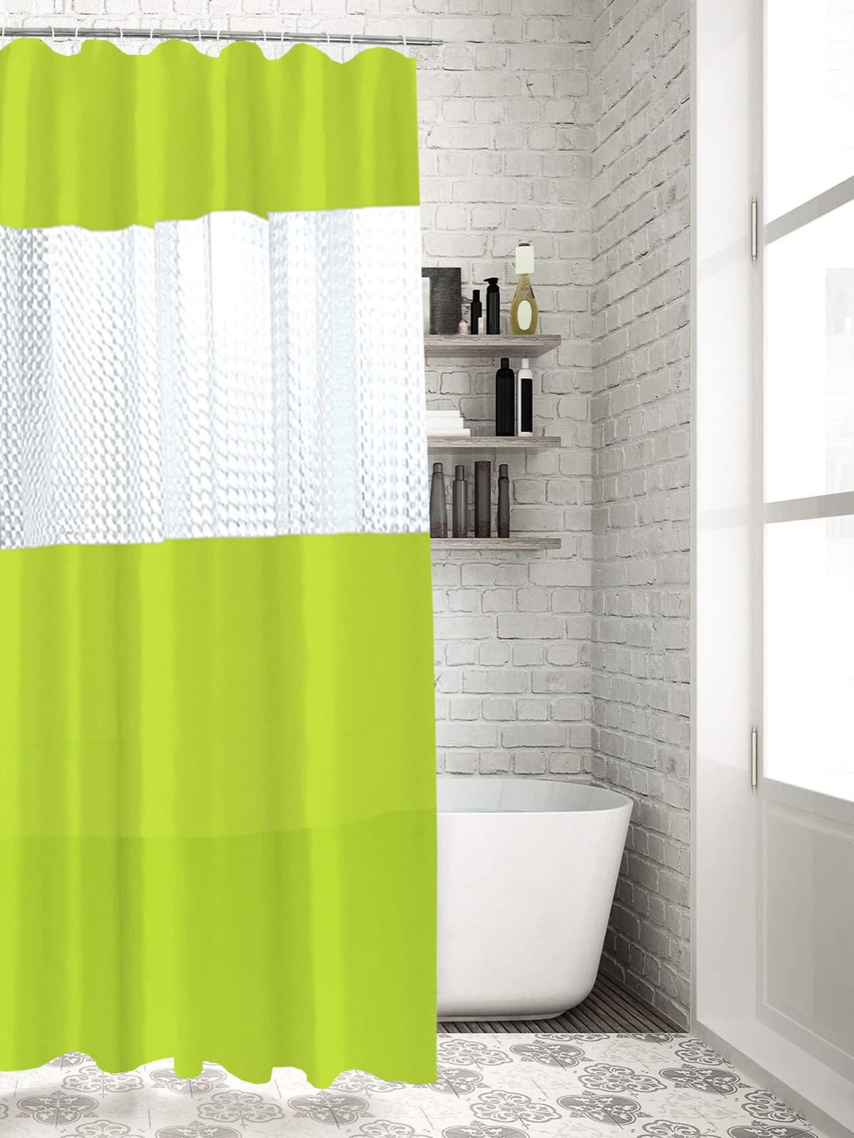 Striped Shower Curtains design 11
