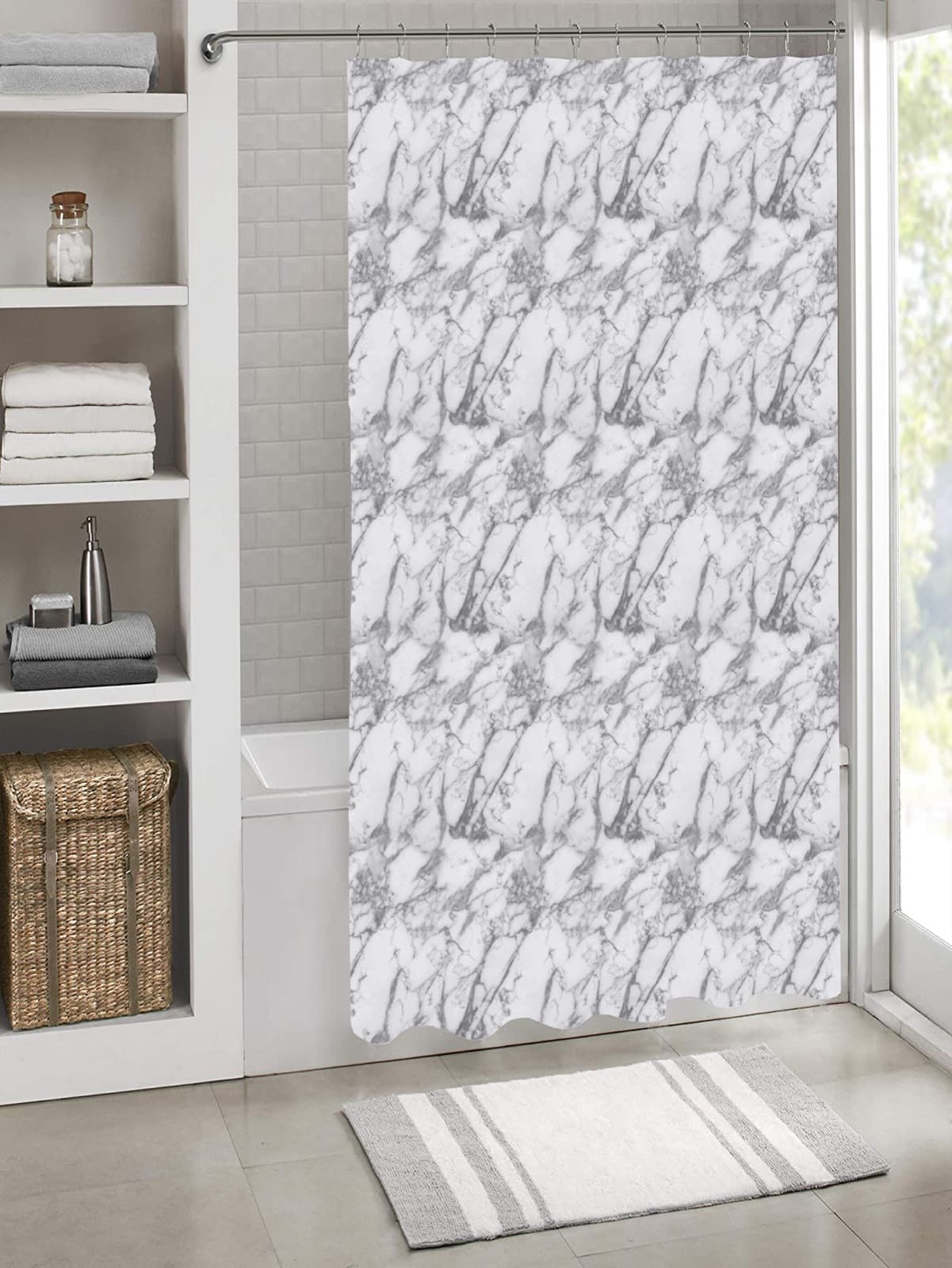 Striped Shower Curtains design 2